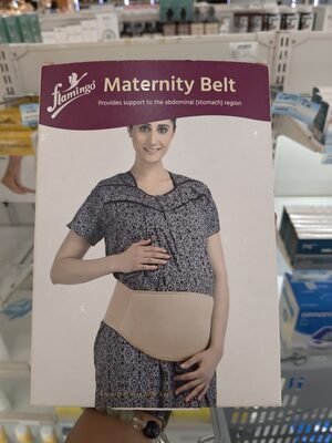 MATERNITY BELT L FLAMINGO