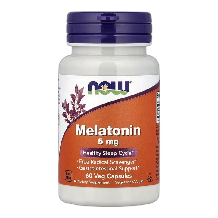 NOW MELATONIN 5MG 60S 