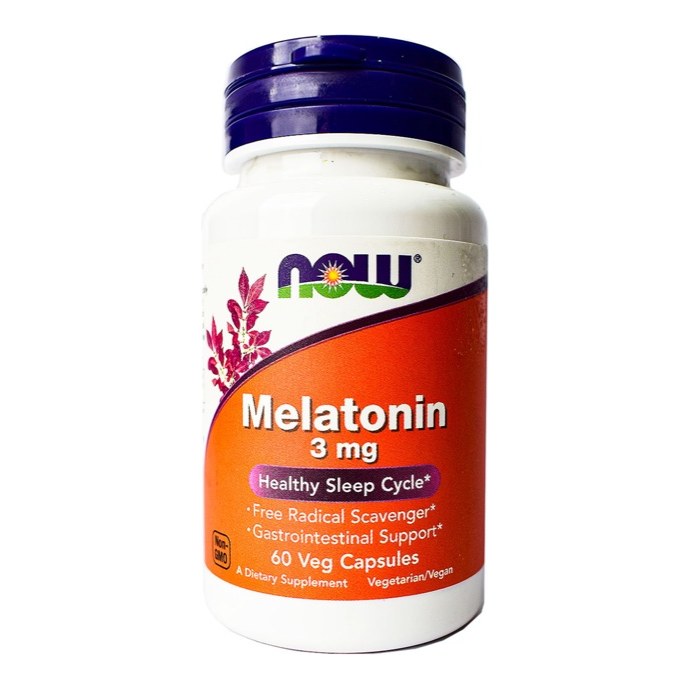 NOW MELATONIN 3MG 60S