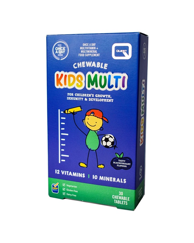 QST OAD KIDS CHEWABLE MULTIVITAMINS TABS 30'S(P1)