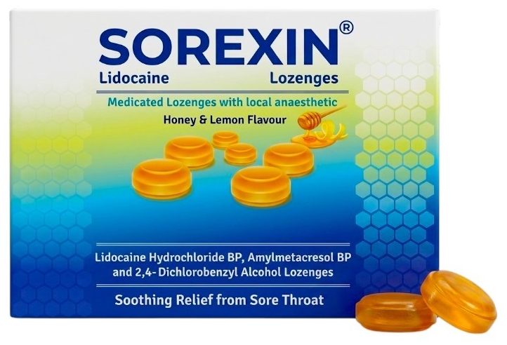 SOREXIN LOZENGES 24S