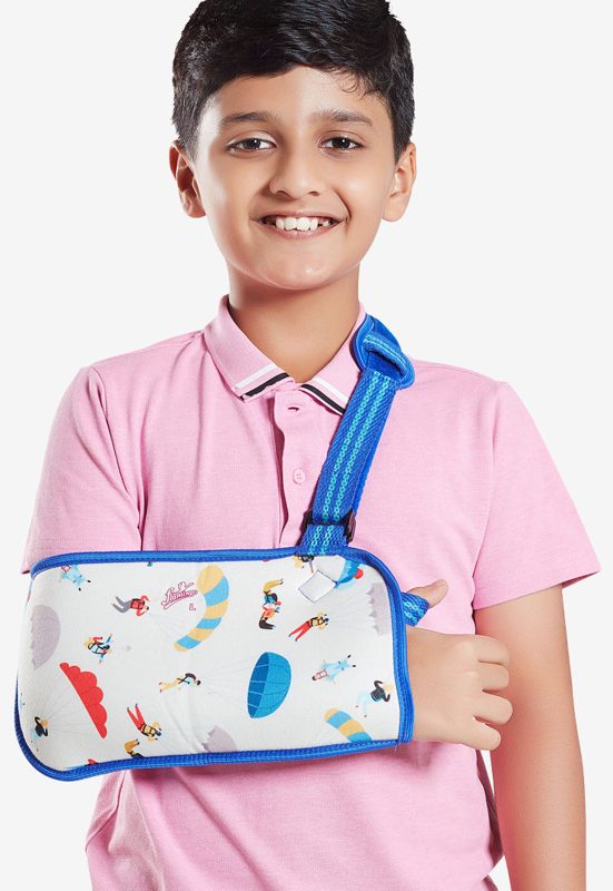 FLAMINGO PEDIATRIC ARM SLING BLUE-L