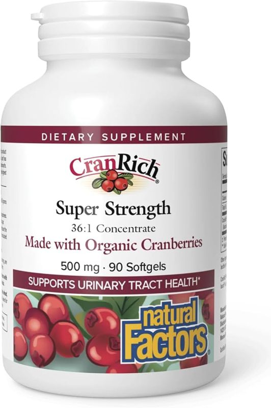 NATURAL FACTORS CRANBERRY CAPS 90S(P1)