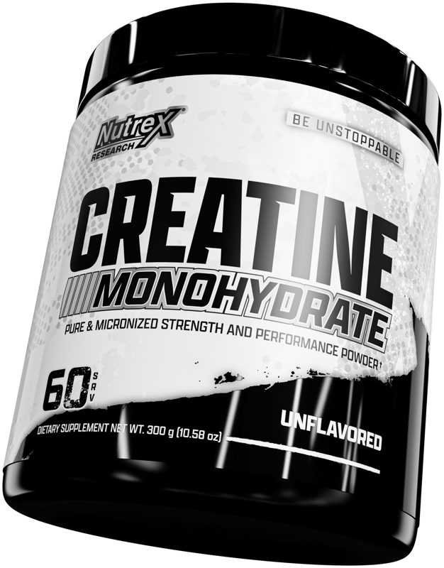 NUTREX CREATINE MONOHYDRATE UNFLAVORED  60 SERVINGS 
