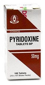PYRIDOXINE 50MG100'S (COSMOS)
