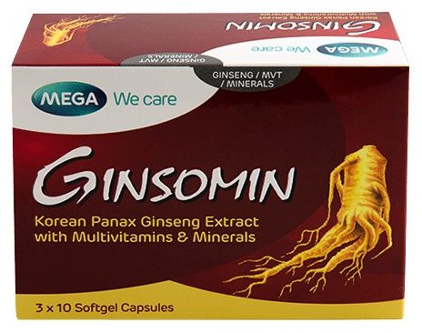 Ginsomin caps 30'S