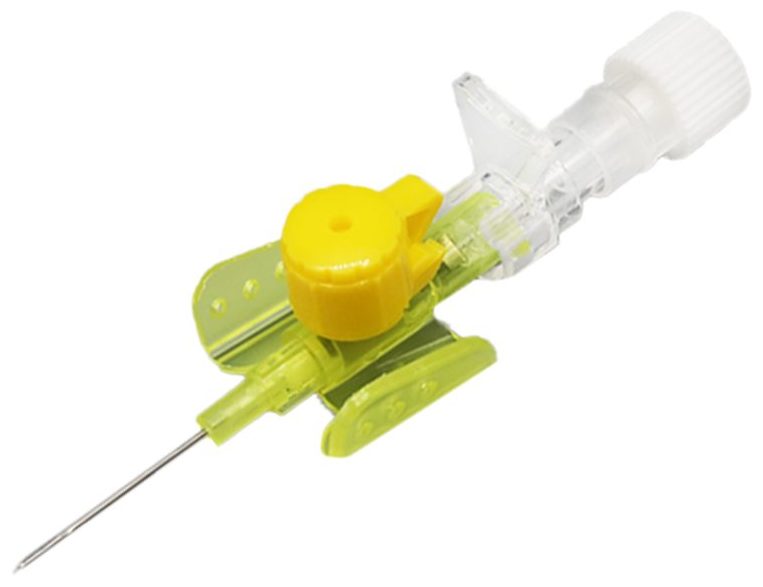 IV CANNULA G24 YELLOW 100S