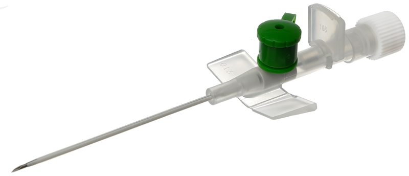 IV CANNULA G18 100 GREEN