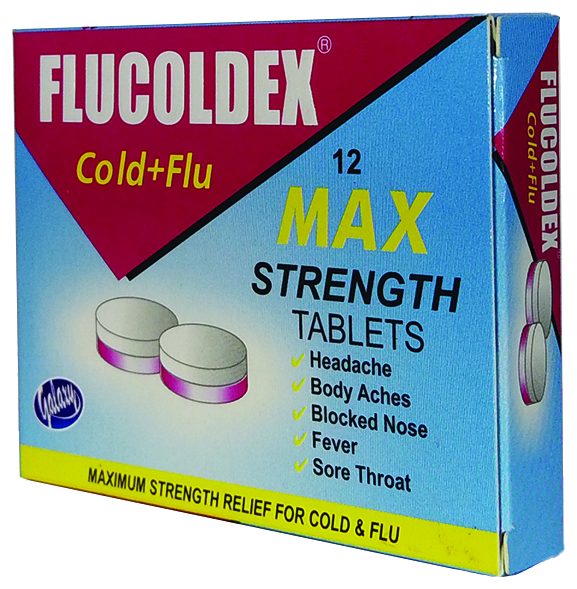 FLUCOLDEX E TABS 12S