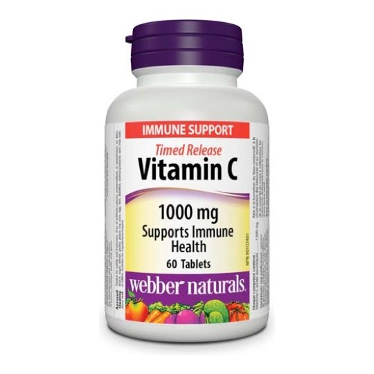 WEBBER NATURALS VITAMIN C 1000MCG 60S(P1)