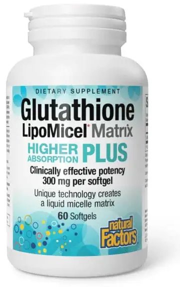 BIOCLINIC  GLUTATHIONE LIPOMICEL 300MG 60S(P1) webber naturals