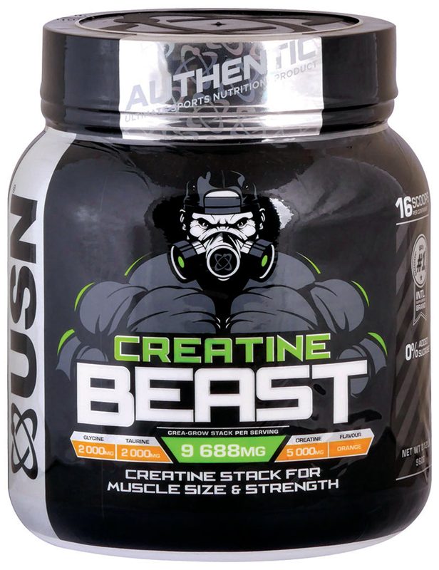 USN Creatine Beast Orange 960g