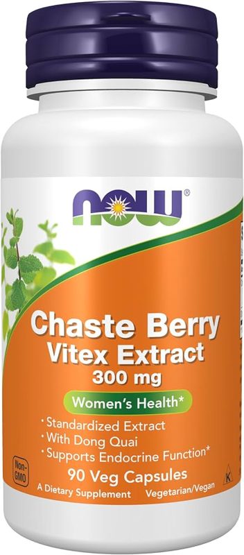 NOW CHASTE BERRY VITEX EXTRACT 300MG 90s(P1)