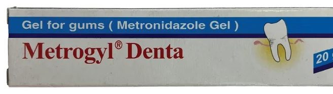 Metrogyl denta (metronidazole gel)20g