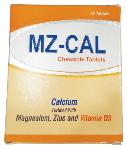 MZCAL CHEWABLE  TABS 30S