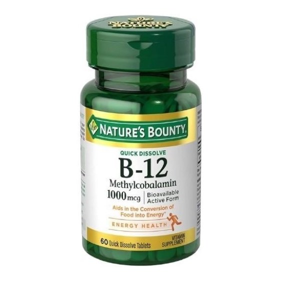 NATURES BOUNTY B 12 1000MCG 60S(P1)