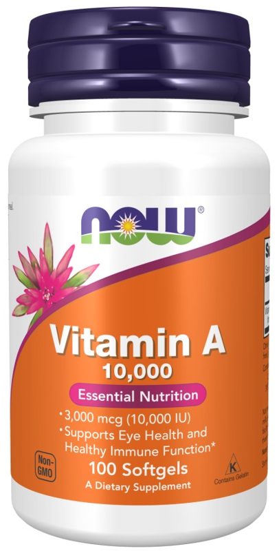 NOW VITAMIN A CAPS 100'S(P1)