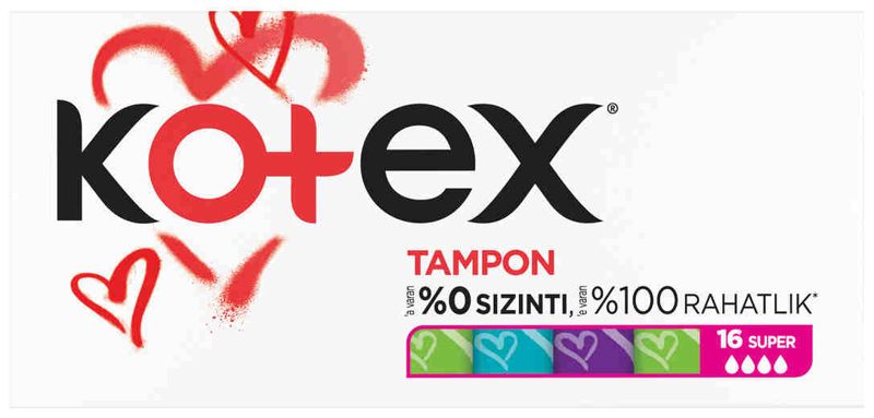 KOTEX TAMPON 16'S SUPER (P1)