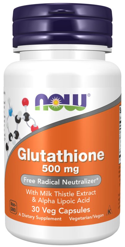 NOW GLUTATHIONE 500MG 30S(P1)