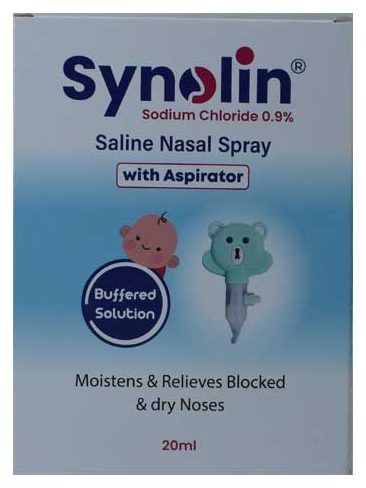 SYNOLIN NASAL SPRAY 20ML+ASPIRATOR