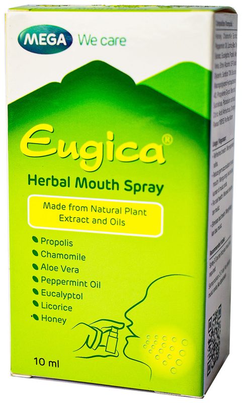 EUGICA HERBAL MOUTH SPRAY 10ML