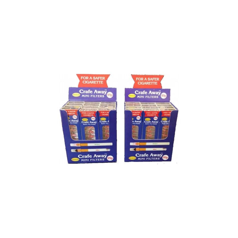Crafe Away cigarette filters 10's