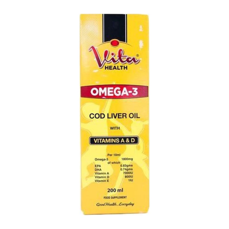 Vitahealth cod liver oil 200ml