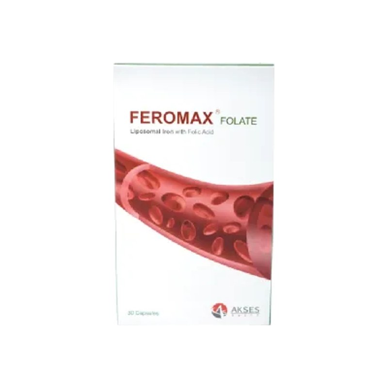 FEROMAX FOLATE CAPS 30'S