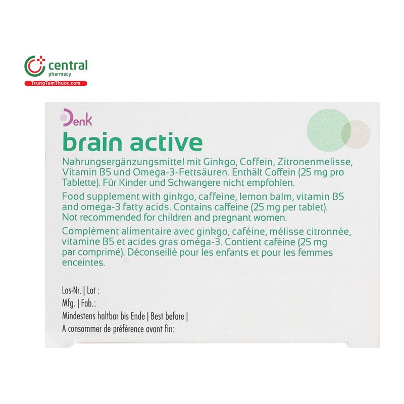 BRAIN ACTIVE DENK 30's