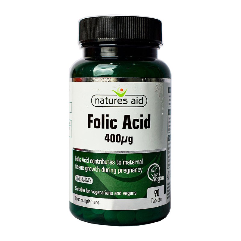 NATURES AID FOLIC 400UG 90S (P1)