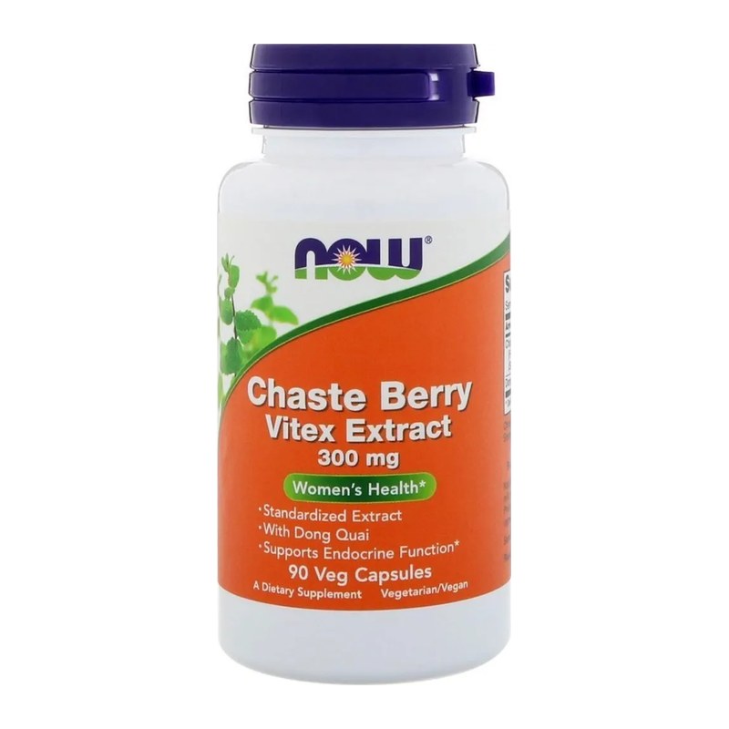 NOW CHASTE BERRY VITEX EXTRACT 300MG 90s(P1)