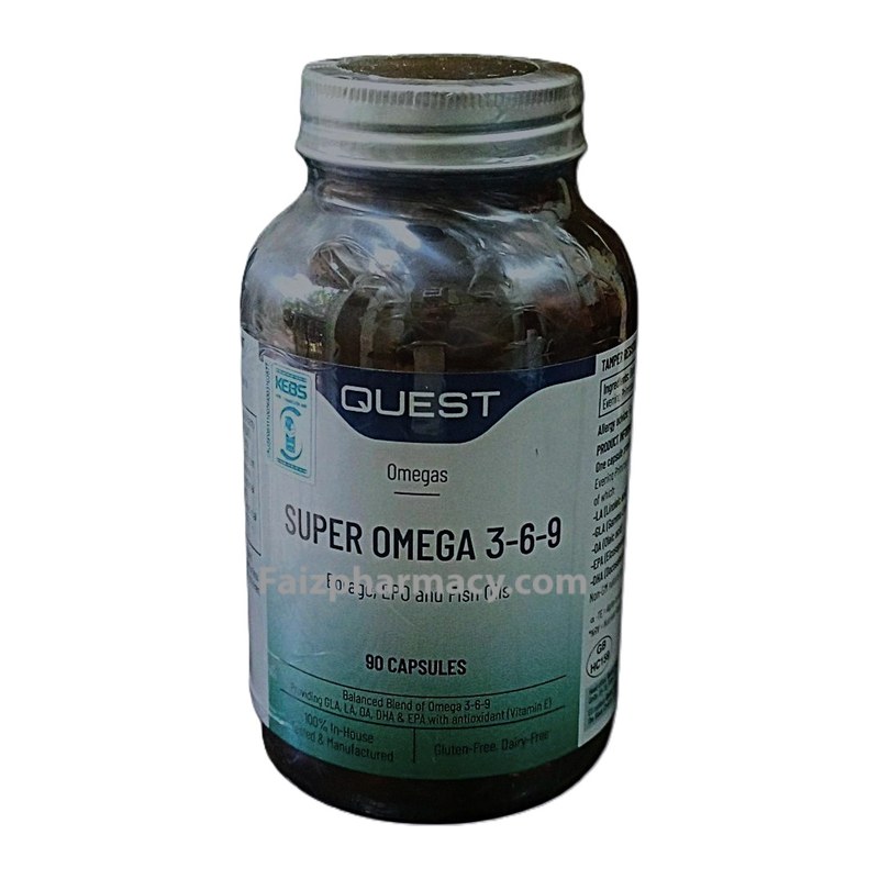 QUEST SUPER OMEGA 3-6-9 90'S