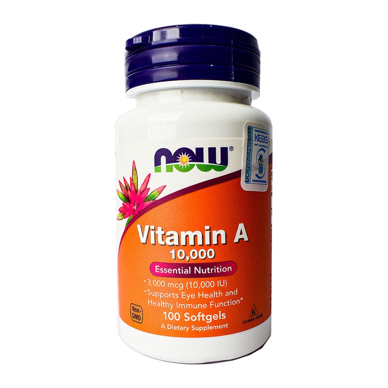 NOW VITAMIN A CAPS 100'S(P1)