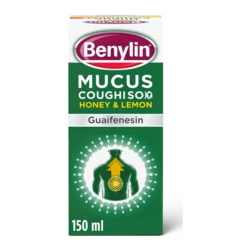 BENYLIN MUCUS COUGH MAX HONEY&LEMON 150ML