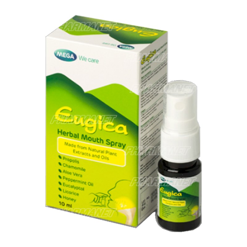 EUGICA HERBAL MOUTH SPRAY 10ML