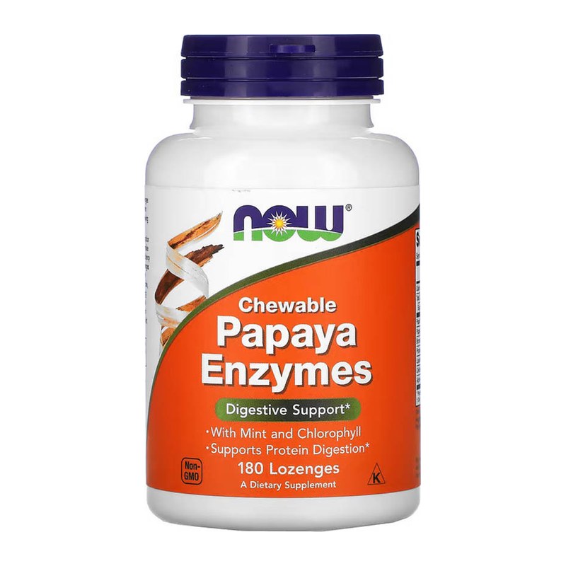 NOW PAPAYA ENZYMES 180'S(P1)