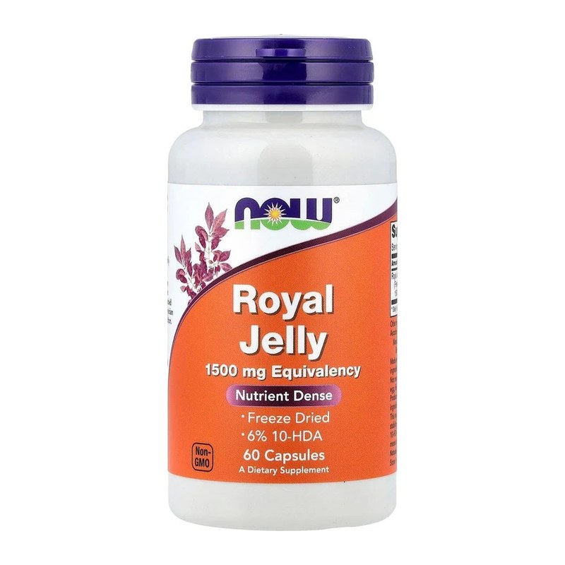 NOW ROYAL JELLY 1500MG 60'S