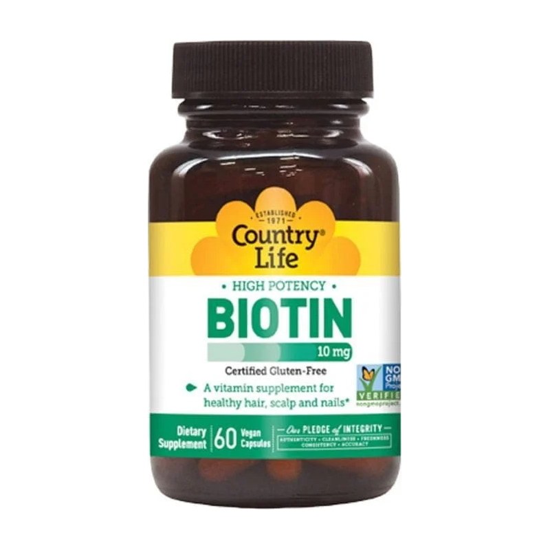 COUNTRY LIFE BIOTIN 10MG 60s (P1)