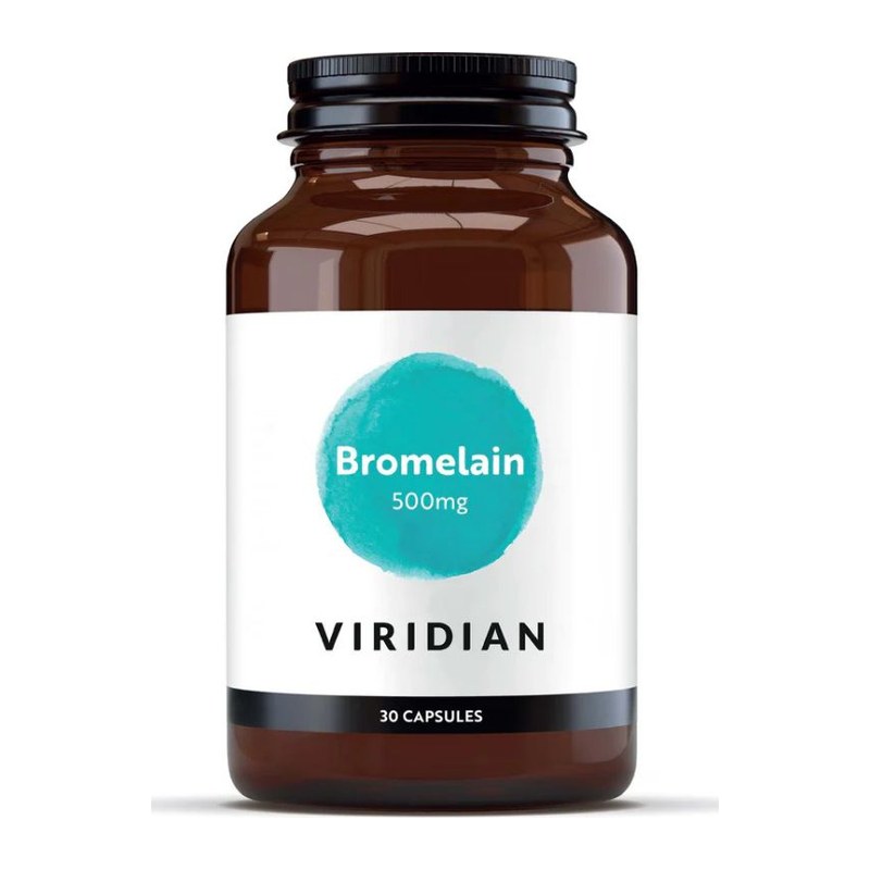 VIRIDIAN BROMELAIN 500MG CAPS 30S (P1)