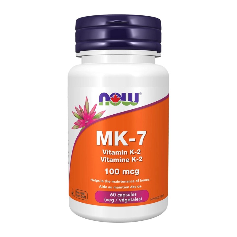 NOW VITAMIN K2-MK7 100MCG 60S(P1) 