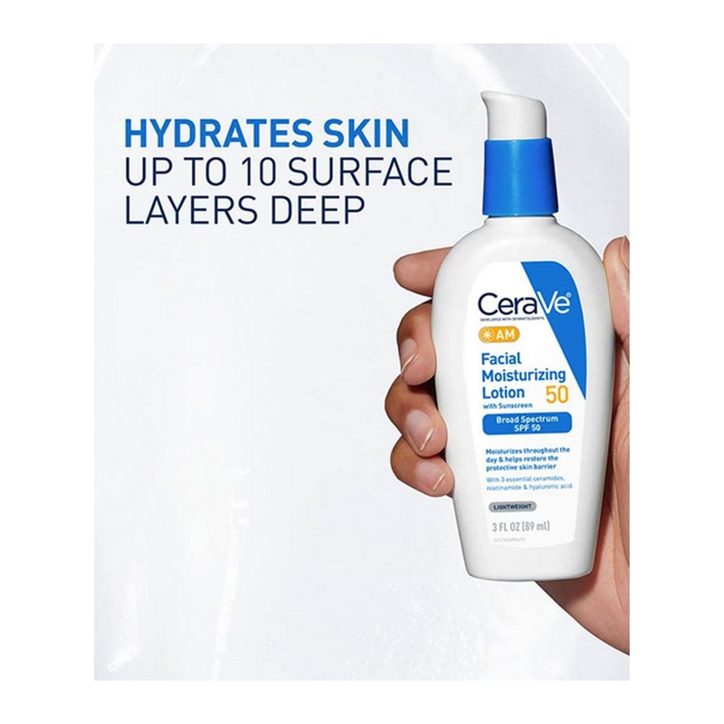 CERAVE FACIAL MOISTURISING LOTION (AM) SPF 50 52ML